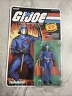 Super7 G.I. Joe ReAction + PLUS COBRA COMMANDER 3.75” Action Figure, UNPUNCHED