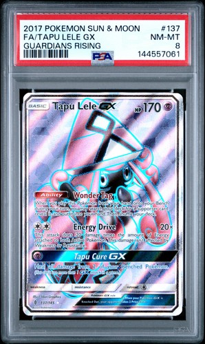Tapu Lele-GX graded PSA 8 for sale on eBay