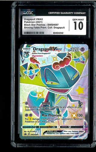 Dragapult VMAX graded CGC 10 for sale on eBay