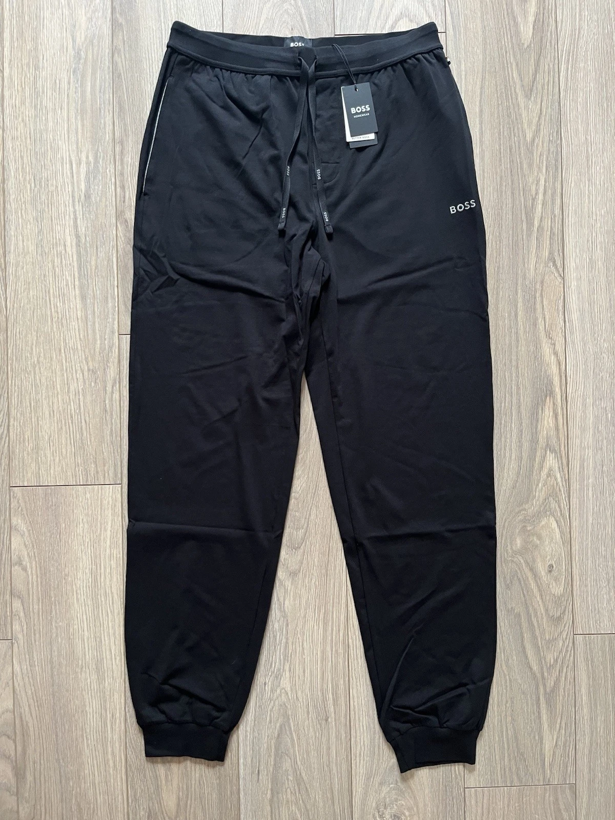 Hugo Boss Bodywear Tracksuit Bottoms - Mens UK Medium - Black £49 RRP BNWT