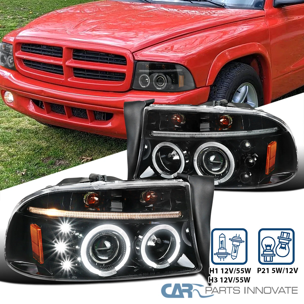 Dodge Dakota Headlights