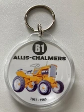Allis-Chalmers B1 Garden Farm Tractor Keychain Keyring yard lawn mower part FOB
