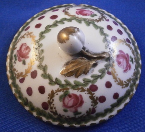 Antique 18thC French Porcelain Teapot Tea Pot Porzellan Kanne France Bordeaux - Picture 3 of 20