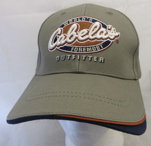 Cabelas worlds foremost Outfitter baseball cap hat adjustable v
