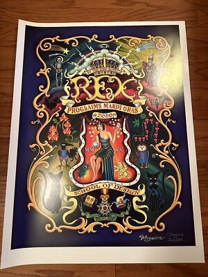 2020 Rex Proclamation- Mardi Gras Krewe Favor- LIMITED EDITION OF 500