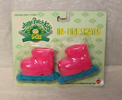 Cabbage Patch Kids Ice Skates Dark Pink NEW 1996