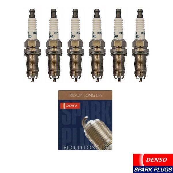 トヨタ純正 イリジウムスパークプラグ FK20HBR8 DENSO製 6個セット New Set of 6 Denso Iridium Long Life Spark Plugs FK20HBR8 for
