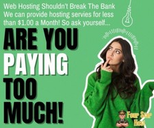 ULTRA CHEAP WEB HOSTING - Just .83 a MONTH!! Wordpress, HTML or Linux