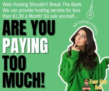 ULTRA CHEAP WEB HOSTING - Just .83 a MONTH!! Wordpress, HTML or Linux