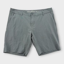 HANG TEN Hybrid Board Shorts Mens 40 Quick Dry Lightweight Gray Beach Ocean