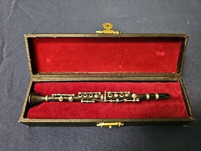 Mini Clarinet Model with Storage Case Mini Clarinet Instrument Stainless Steel