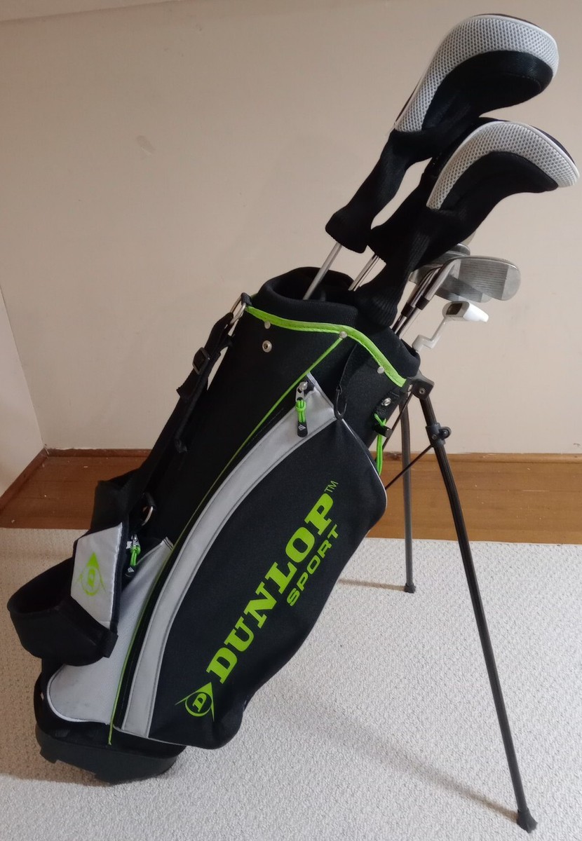 Dunlop Sport Caddie Golf Bag With Dunlop Fury Golf Clubs Dunlop Sport Caddie Golf Bag With Dunlop Fury Golf Clubs