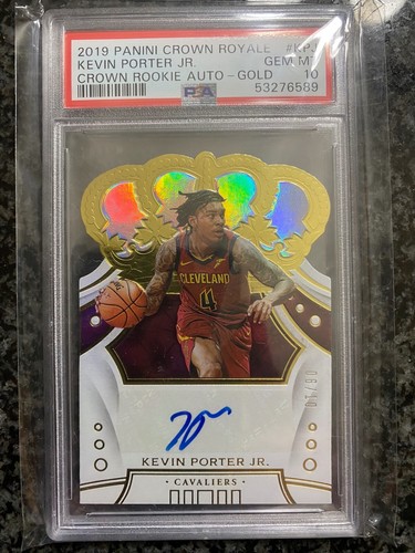 Kevin Porter Jr. [Gold] #CR-KPJ 2019 Panini Crown Royale Rookie Autographs card