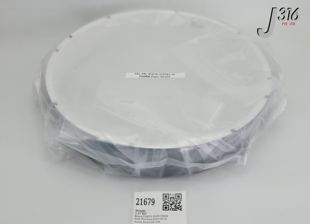 21679 TOKYO ELECTRON 200MM DEPO SHIELD (NEW) 1D10-315183-15 | eBay