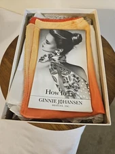 Vintage 2 Scarfs & "How to Tie" by Ginnie Johanson Design