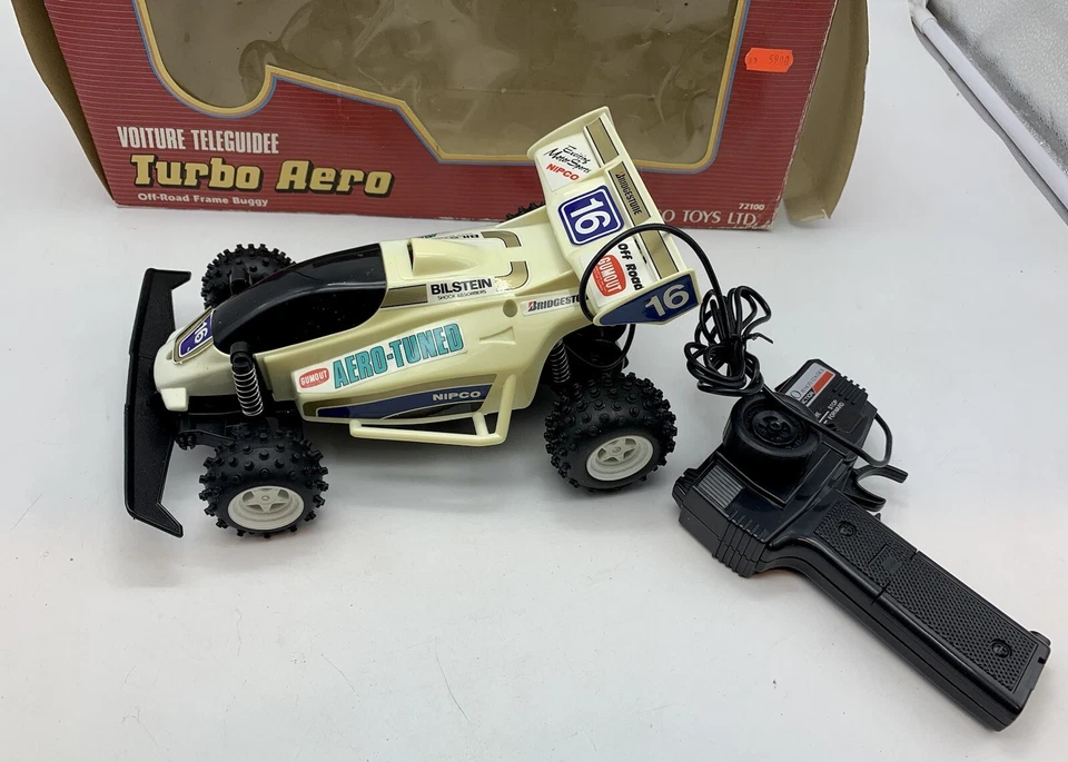 Nipco Toys Voiture Teleguidee Turbo Aero Off-Road Frame Buggy Anni 90’ No Nikko - Immagine 2 di 4
