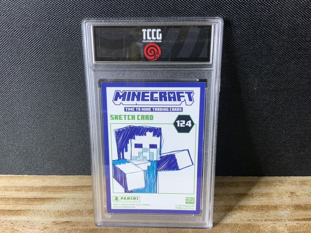 TCCG 9 Panini Minecraft Time To Mine Trading Card No. 124 Sketch