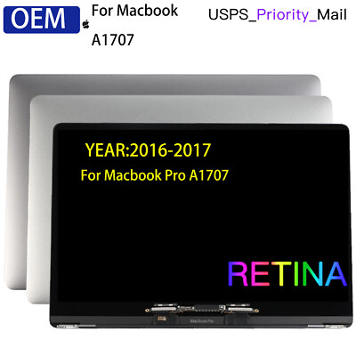 NEW For Apple Macbook Pro A1707 LCD Screen Display Assembly EMC