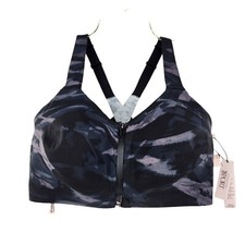 New Victoria's Secret Knockout Sports Bra Size 36DDD BLACK Multicolor