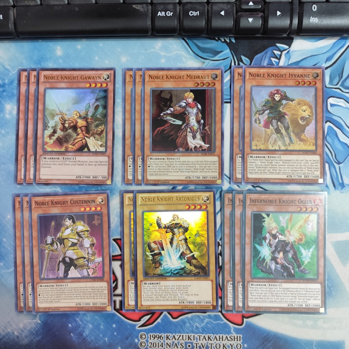 Yugioh English Core Deck Noble Knight Original | eBay