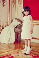 159 NWT Janie and Jack SILK SPECIAL OCCASION 4 Floral Eyelet Easter Dress Petal