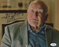 Ed Asner Cobra Kai Autographed Signed 8x10 Photo ACOA