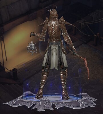 DIABLO 3-PS4/5-NECROMANCER PESTILENCE MASTER'S SHROUD FULLY MODDED