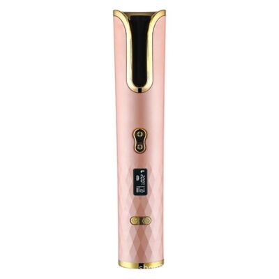 US Portable Automatic Hair Curler 806 Usb Rechargeable Smart Wireless Lcd Curli
