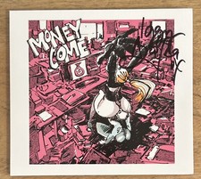 IGGY AZALEA Money Come Signed CD Cover AUTOGRAPHED RARE Sam Blanchard Art #3