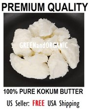 100 Pure ORGANIC Raw KOKUM BUTTER Fresh NATURAL Cold Pressed 1 2 4 8 16 55 oz Lb