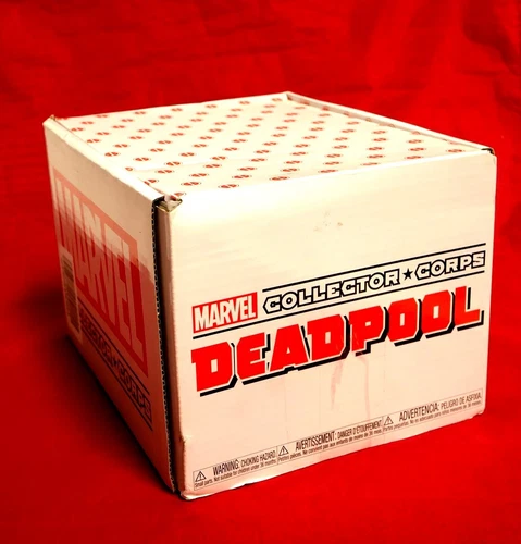Funko Pop Marvel Collector Corps Deadpool Amazon Exclusive EMPTY BOX