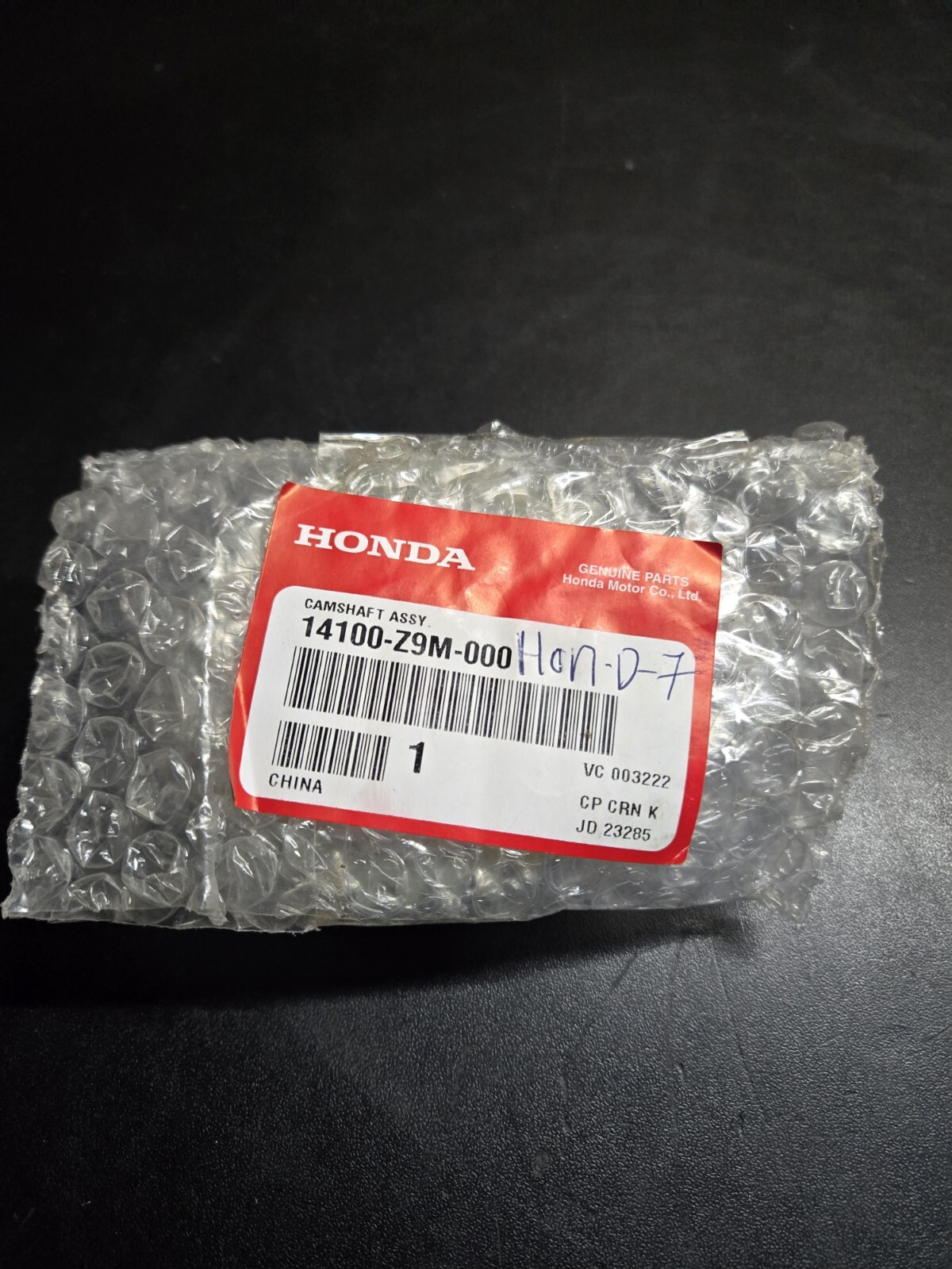 Honda OEM Camshaft & Followers – For 2015-18 SXS700 M2 M4, 14100-HL3-A40 & 14421-HN8-000