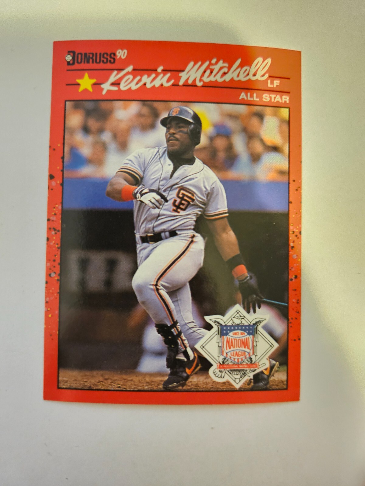1990 DONRUSS KEVIN MITCHELL ALL-STAR #715 NM