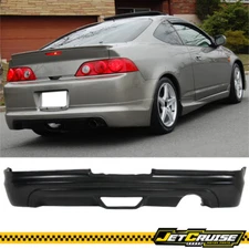 Fits 02-04 Acura RSX Mugen Style Rear Bumper Lip Diffuser Spoiler Unpainted PU