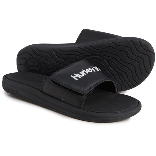 Hurley Men's One and Only Slide Sandals - Black (Mens 10)