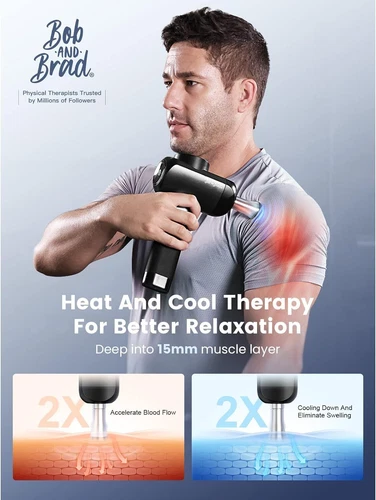 BOB AND BRAD Mini Massage Gun 16MM Deep Tissue for Athletes Muscle Pain Relief - Picture 35 of 78