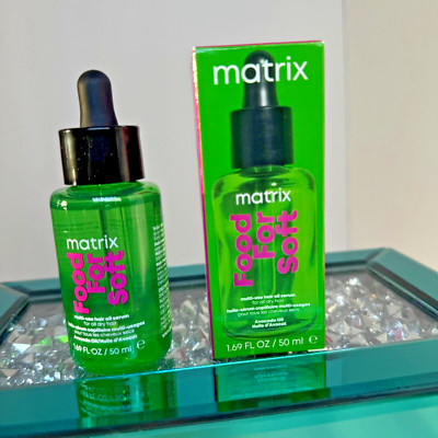 Matrix Food For Soft Multi-Use Hair Oil Serum 1.69fl.oz For All Dry Hair - NIB