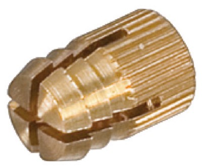 100 x Spreizhülsendübel mit M4 Innengewinde für Ø 5 mm 051.45.004 Hafele