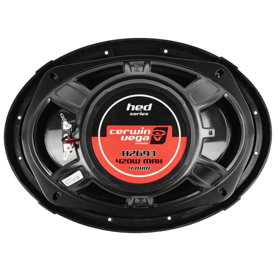 Altavoces delanteros Cerwin Vega H7693 6"x9" 3 vías 840W para Toyota Tacoma 2005-2018 Foto 4 de 4