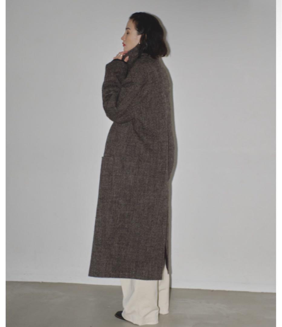 ジャケット・アウター todayful Doublecollar Tweed Coat fit=scale-down,w=1200