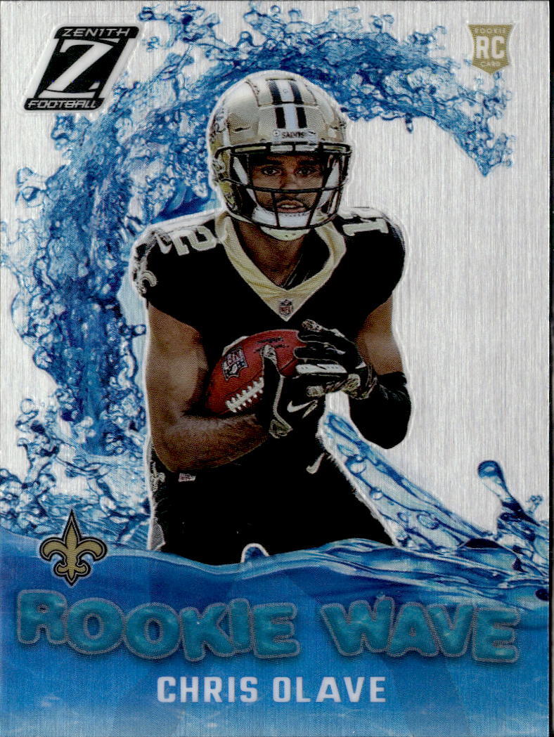 2022 Panini Zenith Rookie Wave Chris Olave RC Saints #RW-CO