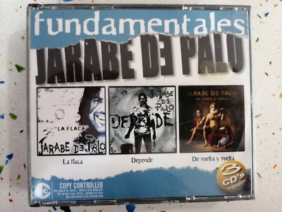 Jarabe De Palo - Fundamentales 3 X CD La Flaca + Depende + De Vuelta Y Vuelta