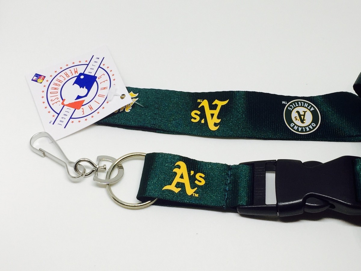 Oakland Athletics MLB Breakaway Lanyard W/key Ring Pro Specialties