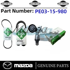 2012-2024 Mazda Genuine CX-5 MX-5 Miata Belt Tensioner Kit 2.0L PE03-15-980 INA