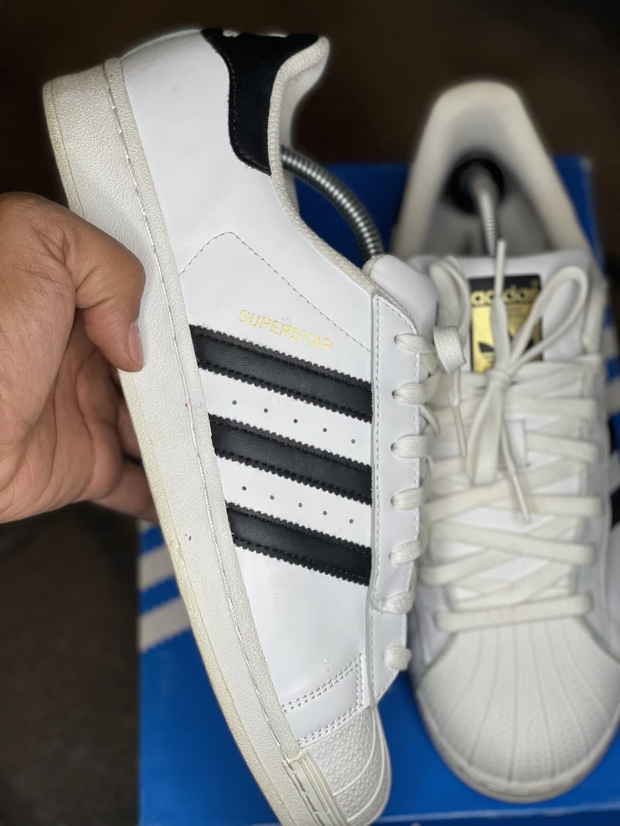 Size Superstar Footwear White Black 2019 | eBay