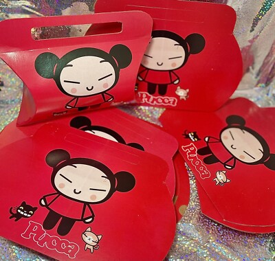 PUCCA Gift Bag With Print Error 2 Rare Cardboard Small Bags