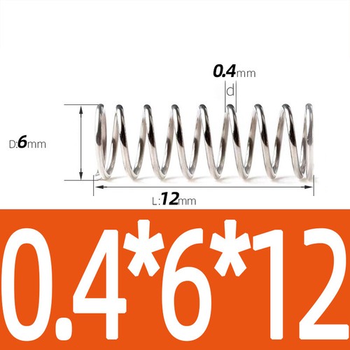 Compression Spring Steel 0.2 - 1mm Wire Dia 2mm - 12mm OD Small Pressure Springs - Picture 26 of 130