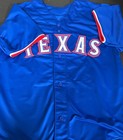 Jake Burger Texas Rangers Auto Signed Custom Jersey Beckett Witness Hologram - — photo 3
