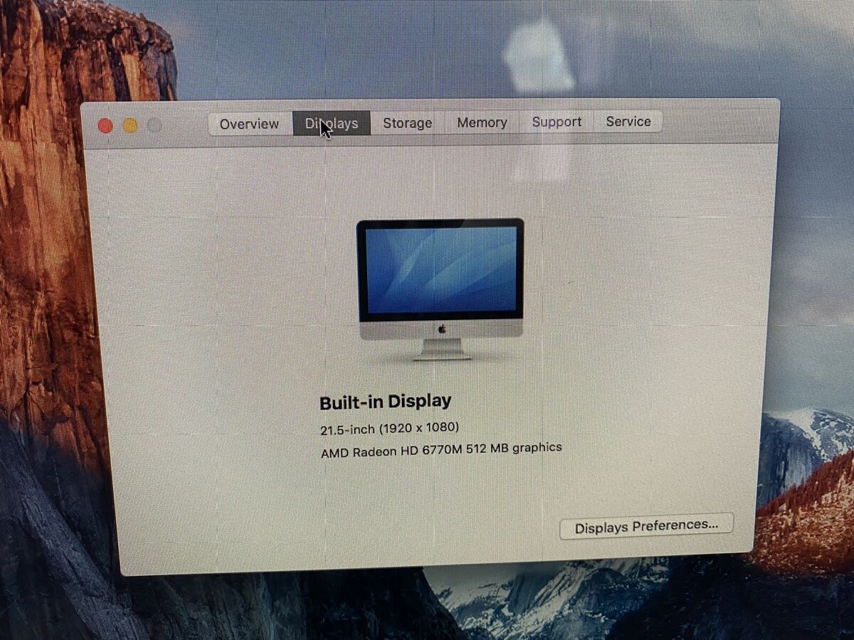 Apple iMac 21.5 Apple iMac 21.5