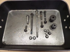 2005 SUZUKI KATANA GSX750 F ENGINE MOTOR MOUNT BRACKET BOLTS